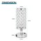 Silver Crystal Hollow Pattern Table Lamp Night Light – Suitable for Bedroom, Study
